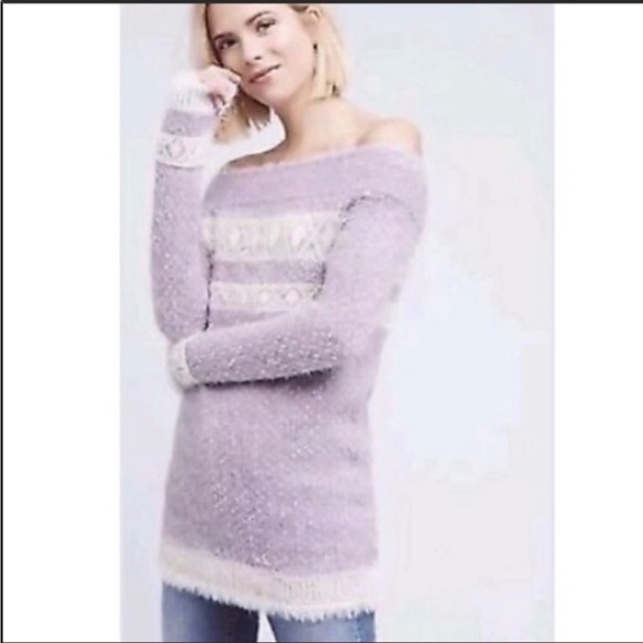 Anthropologie Sweaters - EUC Sleeping on Snow x Anthropologie Faroe Sweater in Size XS
